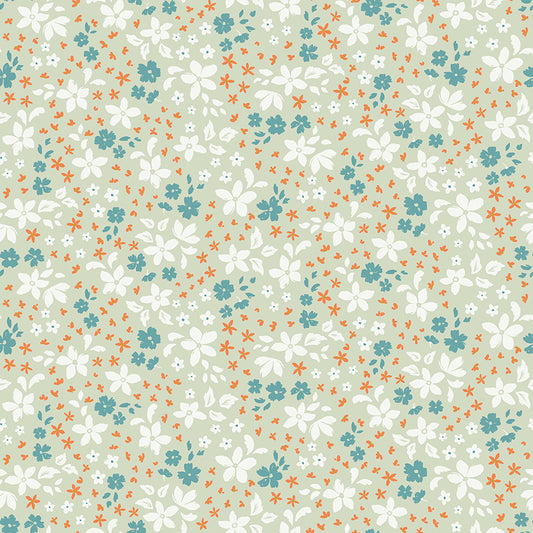 Fabric Yardage - Winged Medley: Petals - Sage