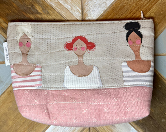 Genevieve Tool Bag - Pink Friends