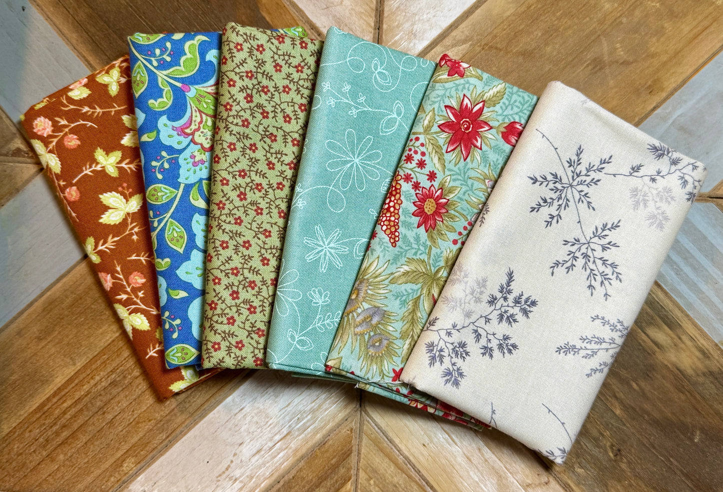 Fat Quarter - Bespoke Bundle - Persimmon