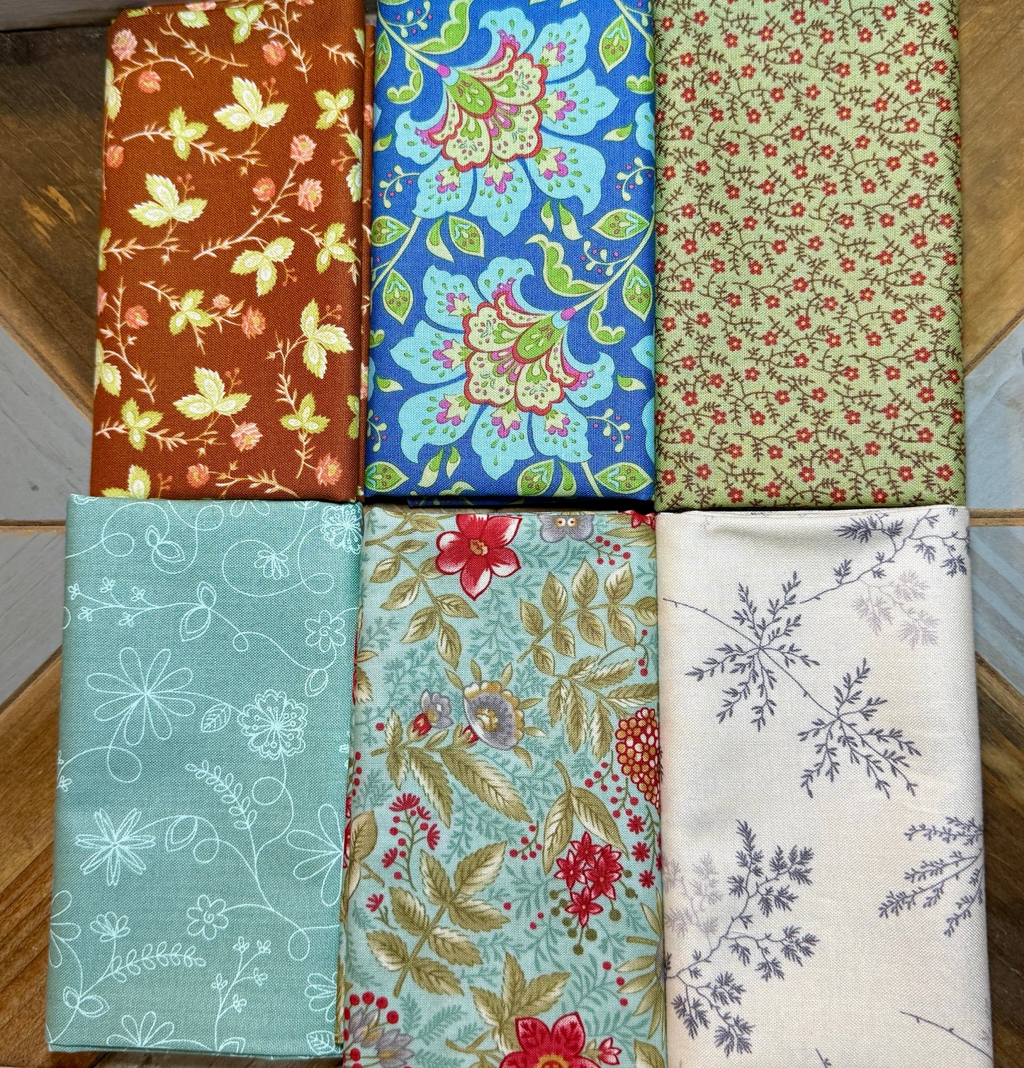 Fat Quarter - Bespoke Bundle - Persimmon