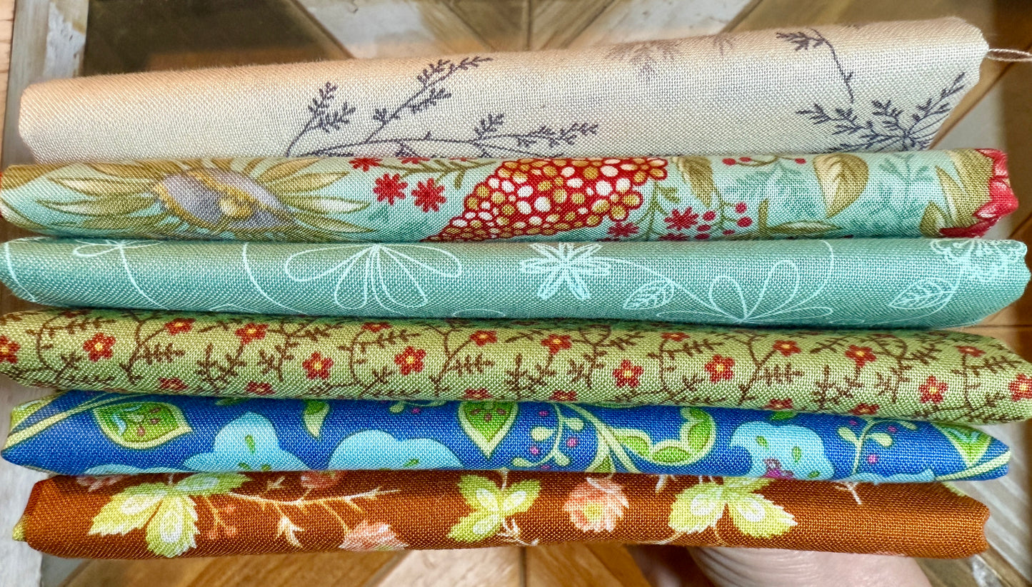 Fat Quarter - Bespoke Bundle - Persimmon