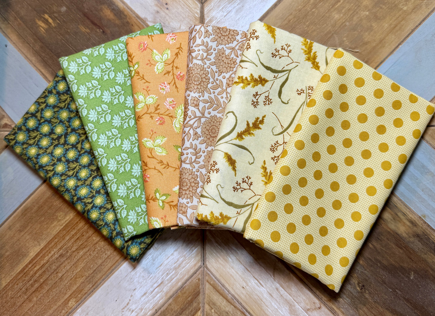 Fat Quarter - Bespoke Bundle - Coriander