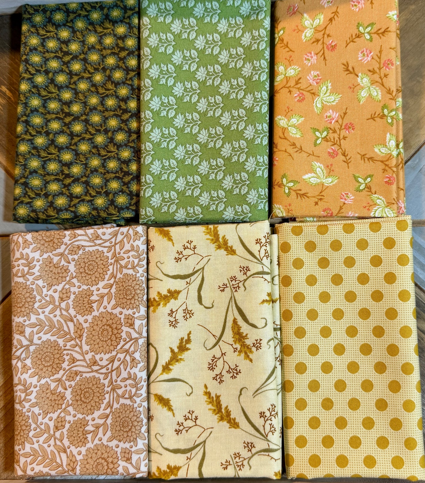 Fat Quarter - Bespoke Bundle - Coriander