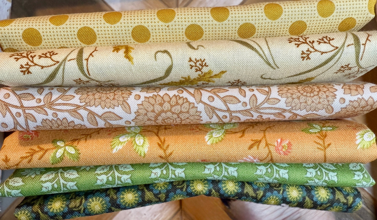 Fat Quarter - Bespoke Bundle - Coriander