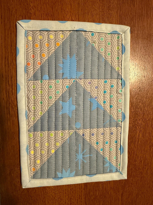 Tea Service/Mug Rug - Geese Blue/Grey