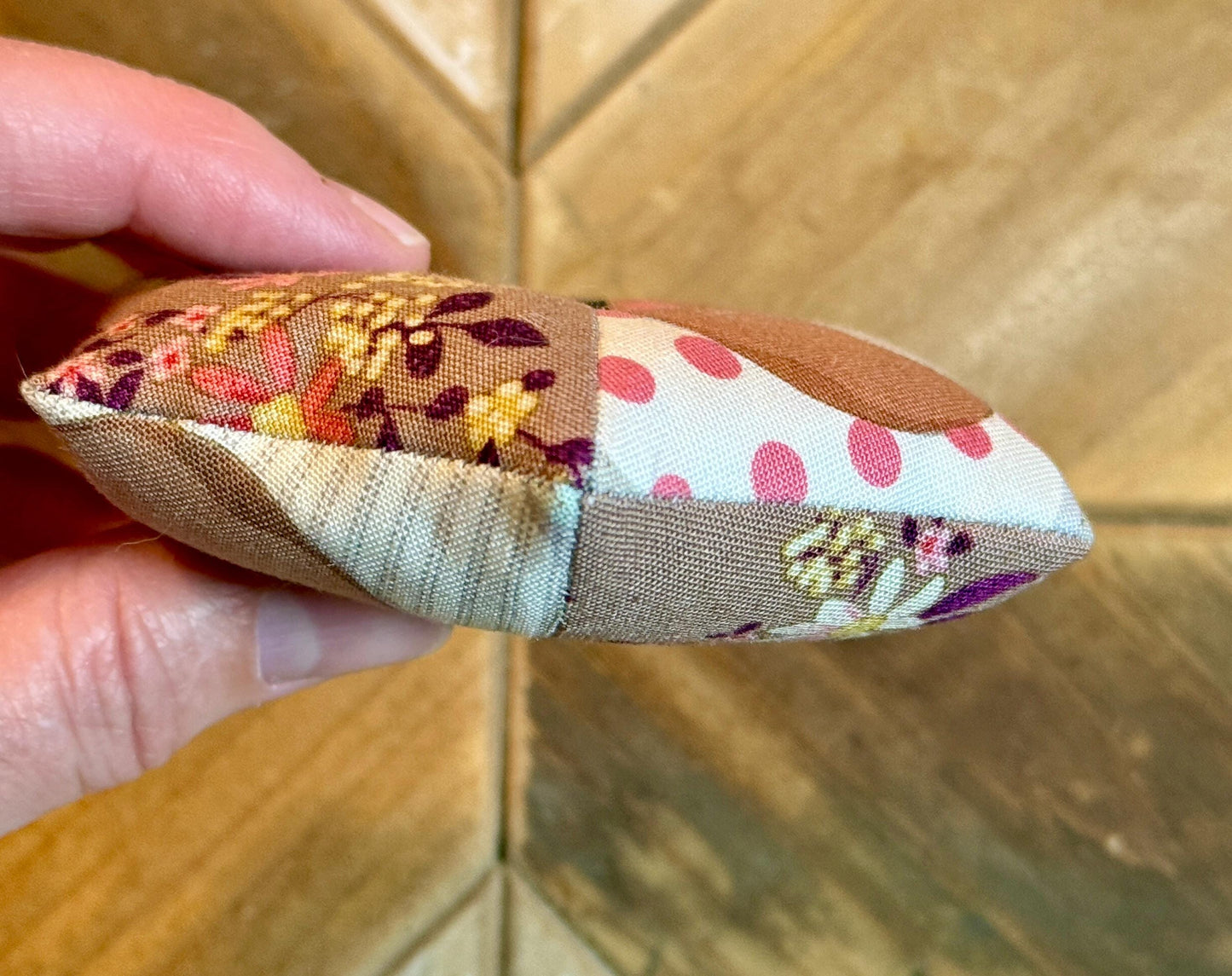 Pin Cushion - Half Hexie - Friends